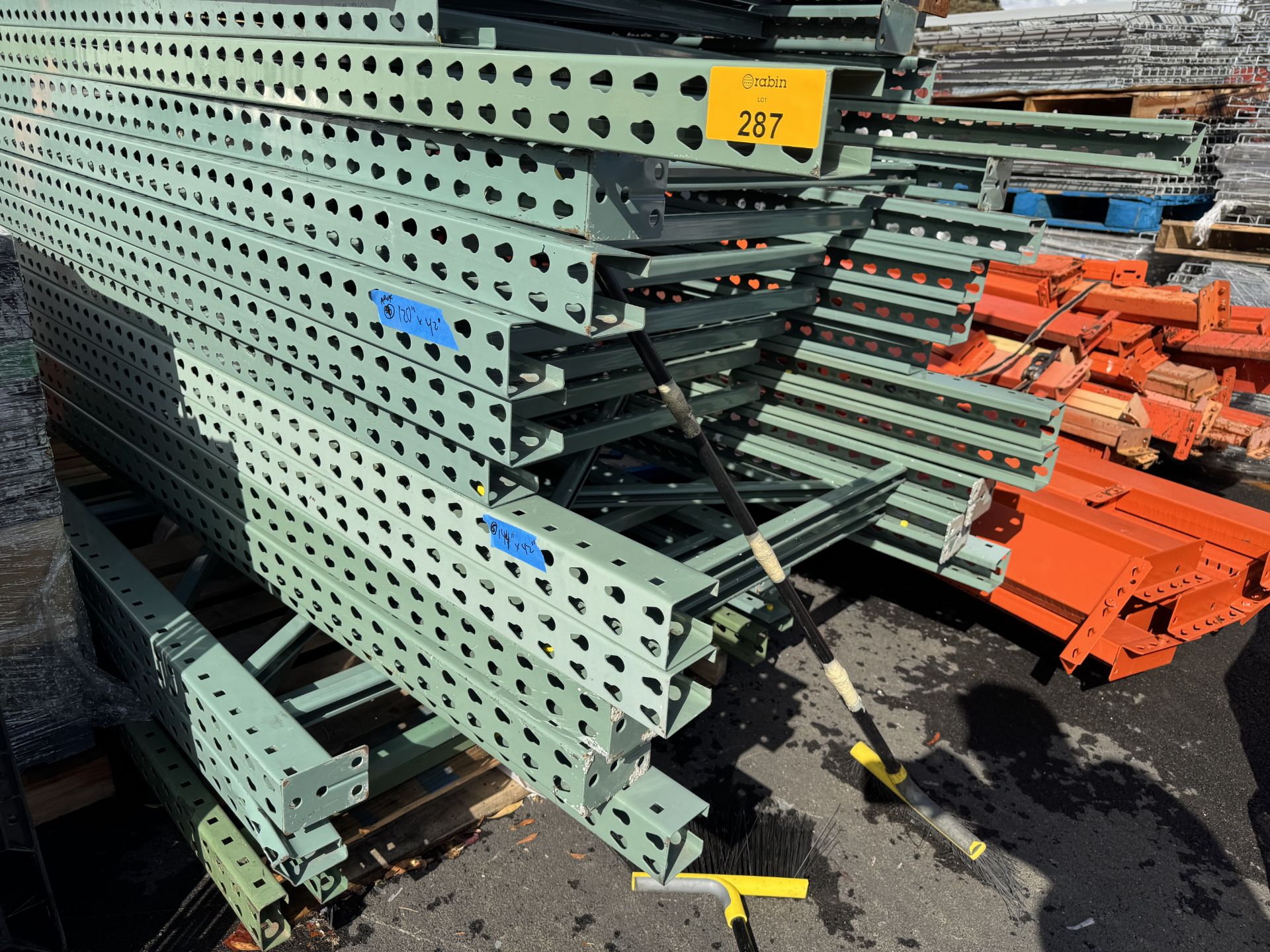[LOT] of Pallet Racking, consisting of (6) 144