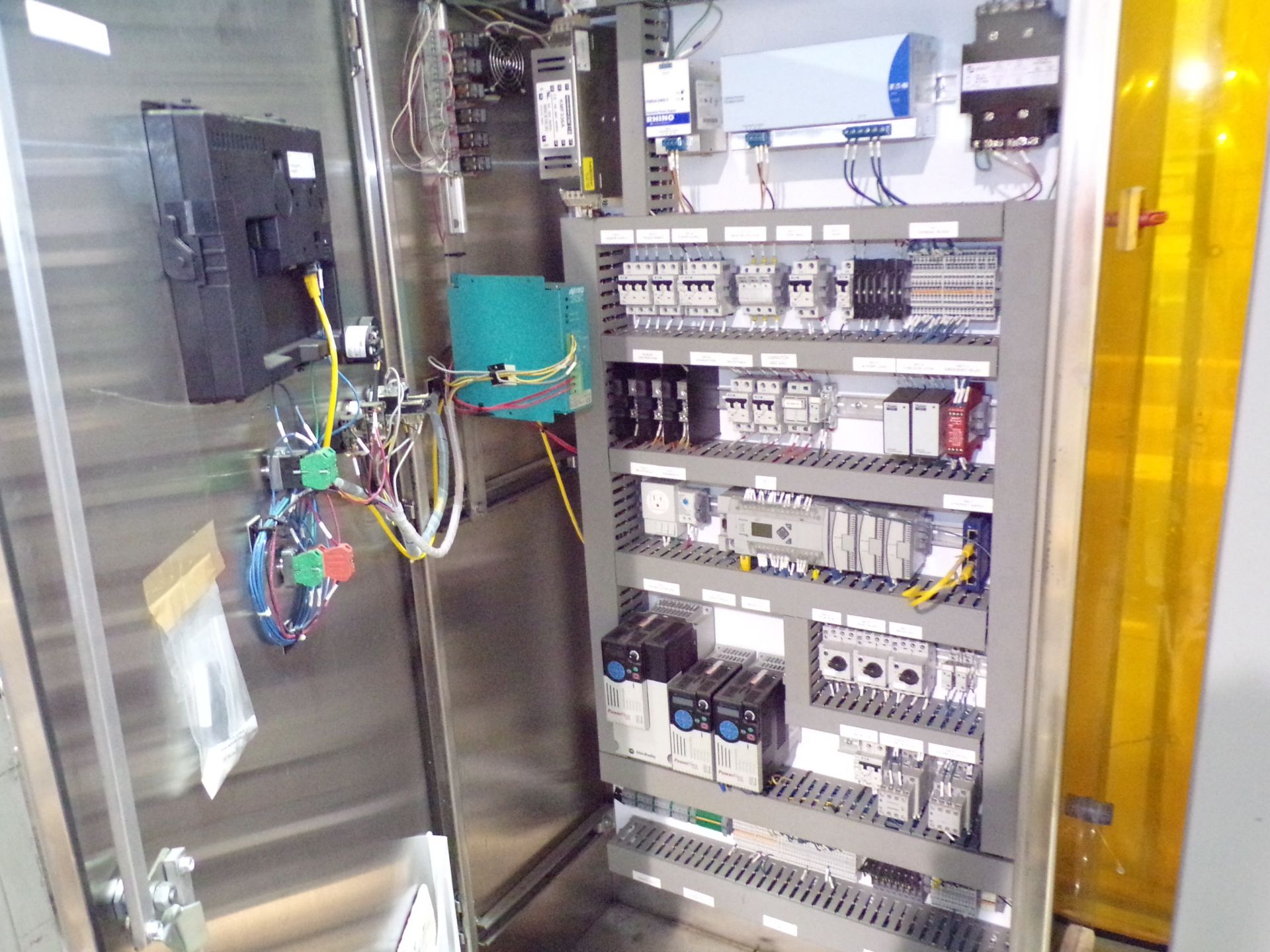 Stainless Steel Nema4X Electrical Control Panel with (3) Allen Bradley ...