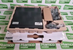 1x IRLAB VR-JA0401TP - 4 channel H.265 NVR with POE & 2x IRLAB CIR-HDR28NEC Network cameras - DC12V