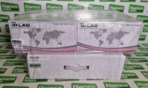 1x IRLAB VR-JA1602VP 16 channel H.265 nvr with poe & 4x IRLAB CIR-EGW28NFP number plate cameras