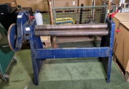 Edwards metal sheet forming machine - 1720mm long (includes handle)