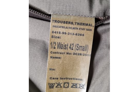 2x Carinthia windstopper trousers - small - NSN 8415-99-213-6264Unused Asset with no si - Image 10 of 10