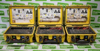 3x EZiTEX t100 signal transmitters - SPARES OR REPAIRS