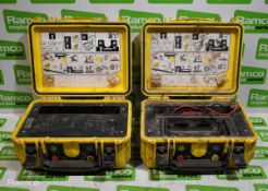 2x EZiTEX t100 signal transmitters - SPARES OR REPAIRS