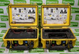 2x EZiTEX t100 signal transmitters - SPARES OR REPAIRS