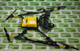 Intel Falcon 13693 8+ drone set with Intel 13694 cockpit control unit - see description for details