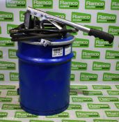 Tecalemit hand operated grease dispenser unit