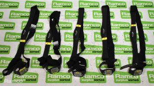 5x Polar FT1 heart rate monitor watches with Polar T31 coded transmitter belt