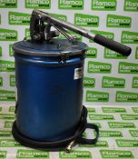 Tecalemit hand operated grease dispenser unit