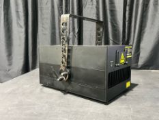 12W LightSpace RGB laser with approx. 2,000 hours of use - ILDA control only. Full working order.