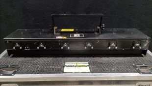 18W Hexline laser bar: 6x 3W lasers with 25kPPS scanners in a 1m bar. Full working order. Serviced