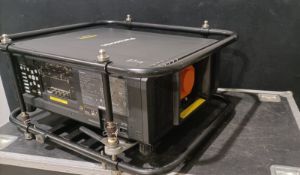 Panasonic PT-RQ22K 20k Lumen 4K laser projector including flying frame and flightcase