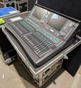 Allen & Heath dLive C3500 audio console with Allen & Heath dLive CDM32 mix rack. Purchased in 2021.