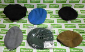 100x British Forces berets - mixed types - mixed sizes
