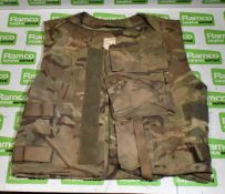 19x British Army MTP combat vests - mixed sizes - no filler