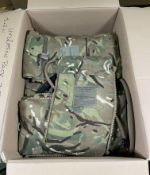 16x British Army MTP hydration zip pouches pack side - may include 3L & 7.5L