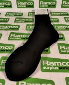 50x British Forces socks - Black - mixed sizes