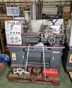 Optimum Excel D 320 x 630-DPA gap bed lathe - full details in the description