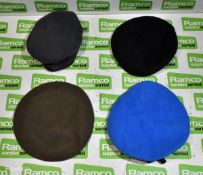 100x British Forces berets - mixed types - mixed sizes