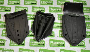 10x British Forces collapsible shovels