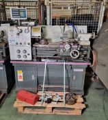 Optimum Excel D 320 x 630-DPA gap bed lathe - full details in the description