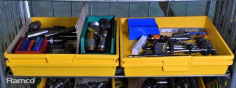 Lathe machine tools and spares - drill bits, hole saw cutters and more - see description