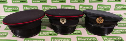 70x British Forces caps - various divisions - mixed sizes