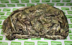 12x British Army MTP rucksack covers - mixed sizes