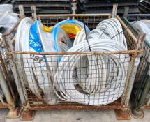 Mixed plumbing and central heating pipes - 15mm, 16mm and 20mm - mixed lengths - unknown quantity