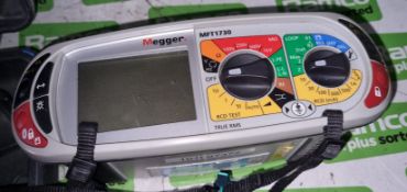 Megger MFT1730 True RMS multifunction tester with leads and case
