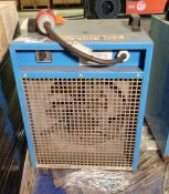 Andrew Sykes DE95 portable electric heater - 400-415V - W 400 x D 450 x H 580mm