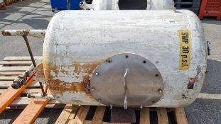 Stainless steel 184 litre pressure tank - diameter 1020mm