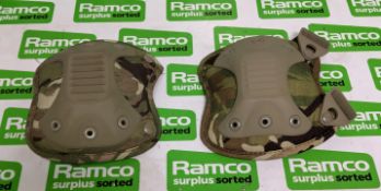 26x pairs of British Forces Multicam knee pads - mixed