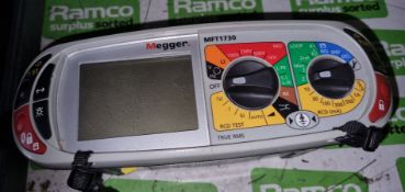 Megger MFT1730 True RMS multifunction tester with leads and case
