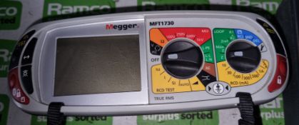 Megger MFT1730 True RMS multifunction tester with leads and case