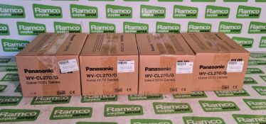 4x Panasonic WV-CL270/G colour CCTV cameras