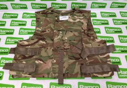 12x British Army MTP combat vests - mixed sizes - no filler