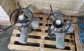 Rotork Controls Limited electric valve actuators - details in desc.