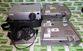 2x Epson EMP-53 LCD projectors & Sahara AV-2100 LCD projector with carry bag
