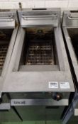 Lincat OG8115/OP/N Vortech 16 ltr natural gas single tank fryer - W 400 x D 880 x H 1080mm