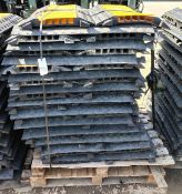 50x 5 channel rubber cable protector ramps - approx dimensions: L 900 x W 500 x H 55mm