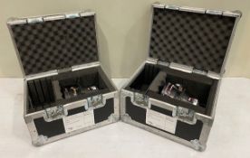 2x DLP-Lens Barco TLD HB (2.0-2.8) in two cases.