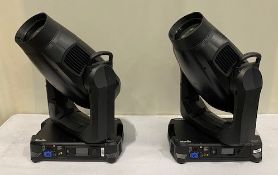 2x Martin Mac Viper Performance in flight case dimensions 122 x 60 x 100 cm and weight 150.7kg.