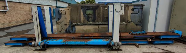 Ravaglioli KP440 4 post vehicle ramp - lifting capacity: 20000kg - see description for full details
