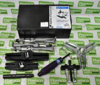 Sykes-Pickavant 186544 hydraulic twin and triple leg puller kit