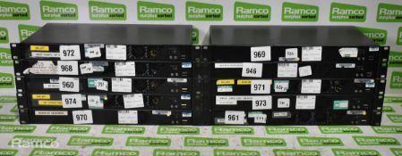 10x Steatite 1U rackmount PCs