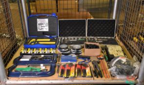 Workshop tools and equipment - socket sets (incomplete), allen key sets and more - see full desc.