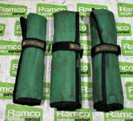 3x Jonnesway 11 piece combination spanner sets (1 missing 13mm)