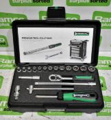 Stahlwille 40/13/6 19 piece 1/4 inch drive socket set - 3.5-13mm