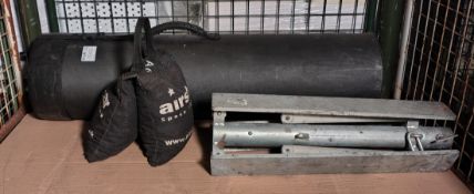 Airstar Sirocco 2M LED 6x100W 240V balloon light with base and weights